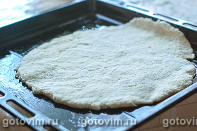 Пирог с капустой из творожного теста (2-й рецепт)