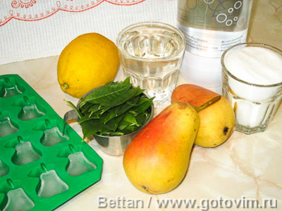 Грушево-лимонный пунш