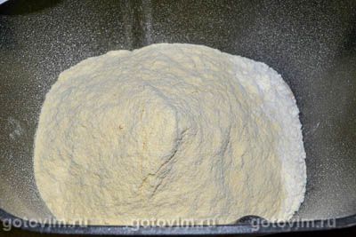 Кукурузный хлеб на ржаной закваске в хлебопечке