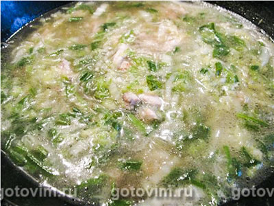 Китайский быстрый суп с фунчозой