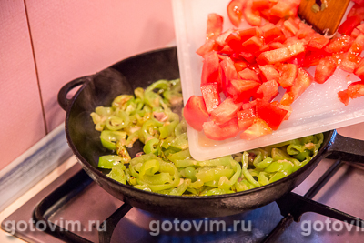 Черноморские мидии с рисом и овощами