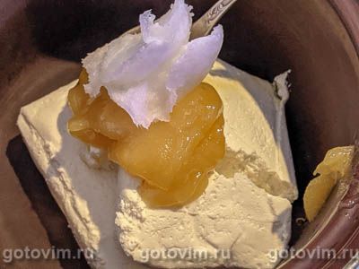Рулет из печенья с мандаринами и творожным кремом (без выпечки) (2-й рецепт)