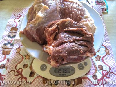 Домашняя колбаса из свинины