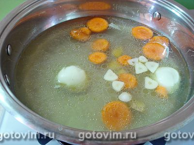 Крабовый суп с кукурузой