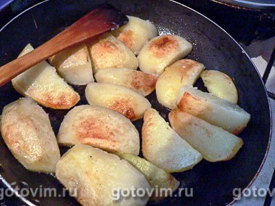 Картофель с кунжутом