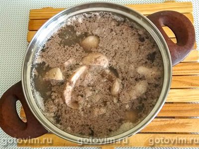 Почки свиные, тушенные с солеными огурцами (2-й рецепт)
