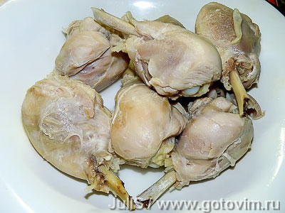 Куриные голени в сметанном соусе