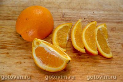 Компот из груш с апельсином на зиму