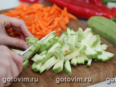 Ньокки с овощами