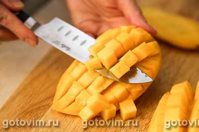Как почистить манго