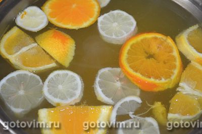 Домашний лимонад «Цитрусовый микс»
