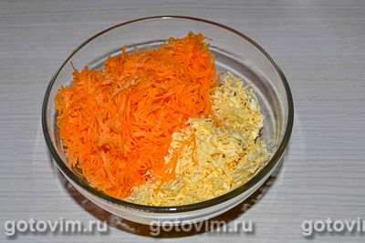Бутербродная паста с сыром и морковью