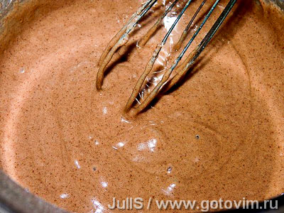 Шоколадный пирог на кефире (без яиц) (2-й рецепт)