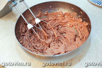 Крем Шантильи с темным шоколадом
