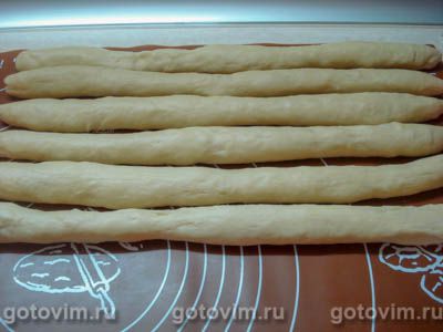 Плетеный хлеб на кефире