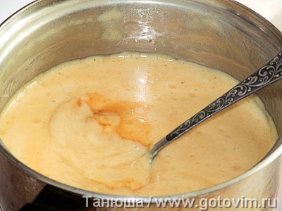 Карамельный соус из кефира