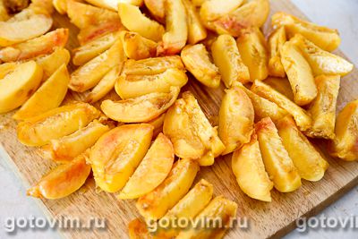 Варенье из персиков дольками в духовке
