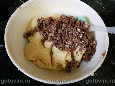 Печенье с шоколадом (2-й рецепт)
