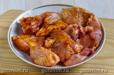 Куриное филе в беконе по-сербски