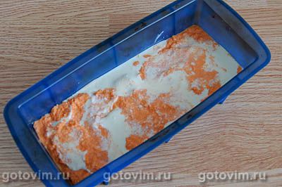 Творожная запеканка с морковью «Оранжевый хаос» (2-й рецепт)