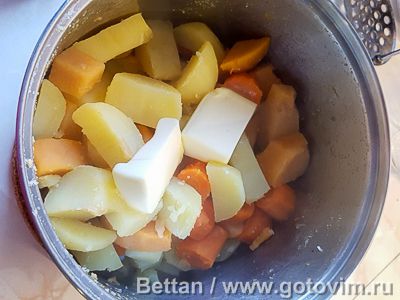 Рутмусс - картофельное пюре с брюквой и морковью по-шведски (Rotmos).