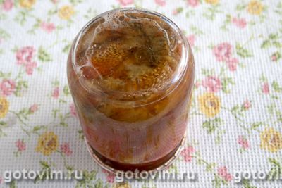 Печеные баклажаны в томатном соусе на зиму