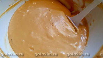Песочный торт с карамельным кремом и жареным миндалем (2-й рецепт)