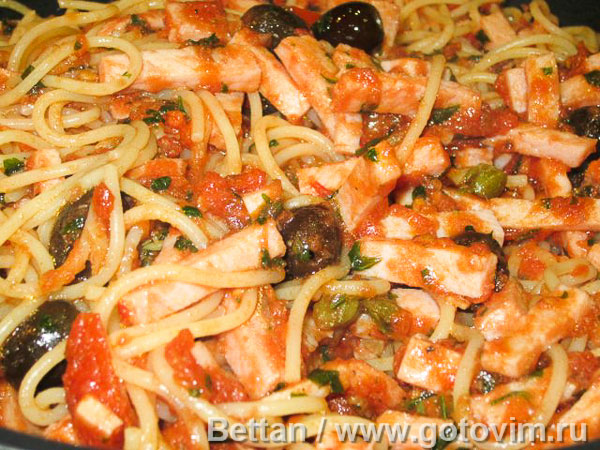 Cпагетти а-ля путтанеска