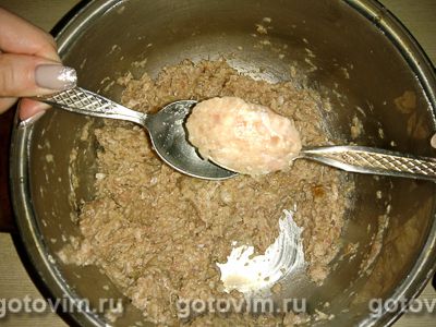 Мясные кнели в духовке