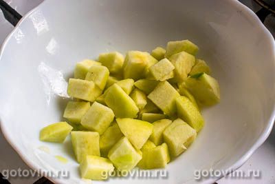Салат из селедки с яблоком и яйцом