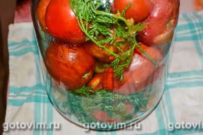 Помидоры с морковной ботвой