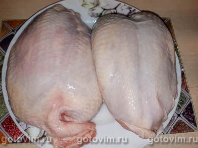 Домашняя вареная колбаса из курицы