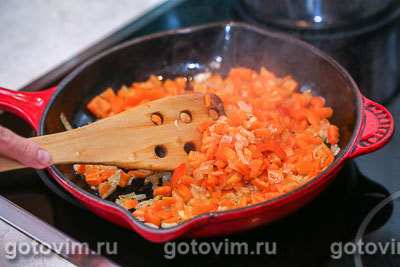 Борщ сибирский (с фрикадельками и фасолью)