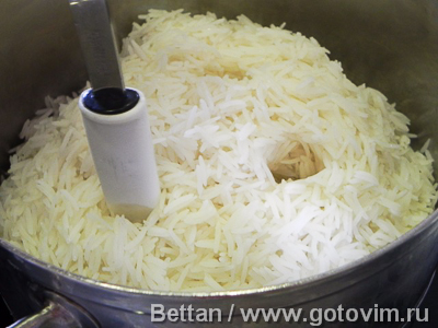 Чалау - рис для мясных котлет куфта по-афгански