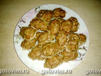 Мясные кнели в духовке