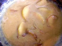 Филе сайды в горчичном соусе с яблоками (2-й рецепт)