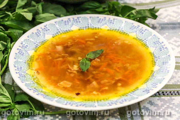 Гороховый суп с хрустящим беконом