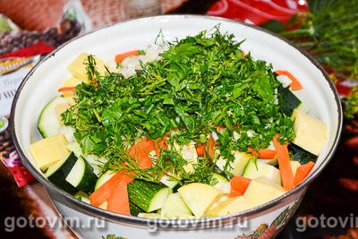 Салат из кабачков на зиму
