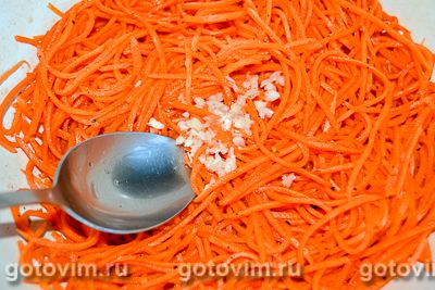 Маринованные вешенки с морковью по-корейски