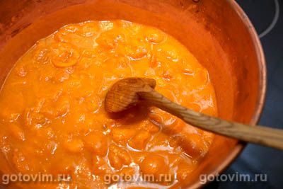 Абрикосовый джем с апельсином (2-й рецепт)
