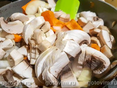 Тыквенный суп-пюре с грибами