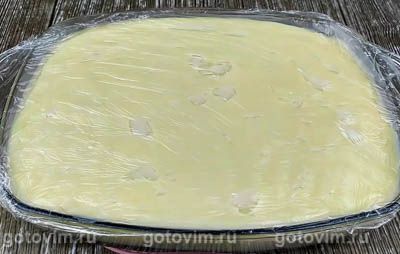 Мокрый турецкий кекс с заварным кремом (Islak kek)